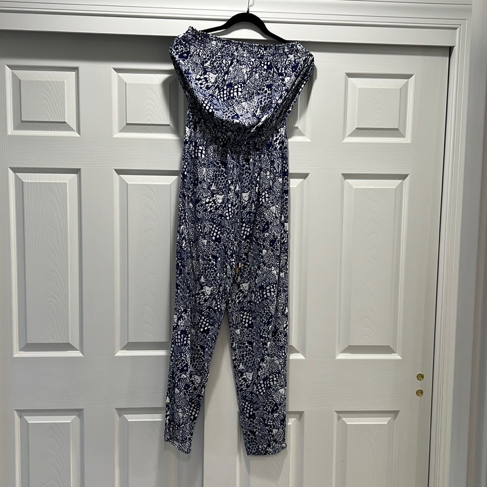 Lilly Pulitzer jumpsuit strapless size M